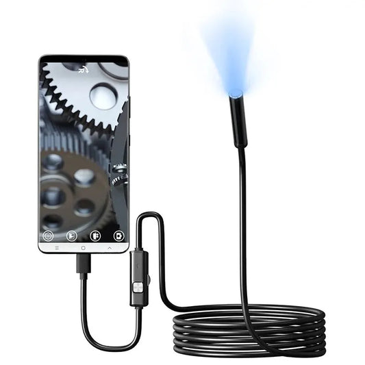 7.0MM TYPE-C Endoscope Camera with 6 Adjustable LEDs