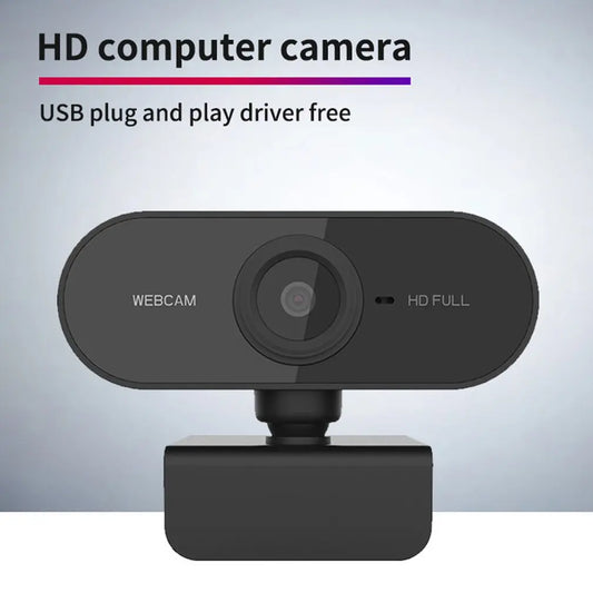 HD 4K Webcam 1080P with Built-in Mic