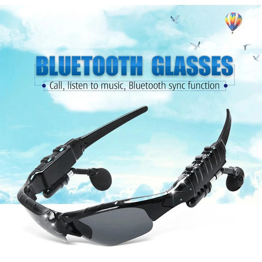 Bluetooth Glasses with Stereo Earphones & Mic